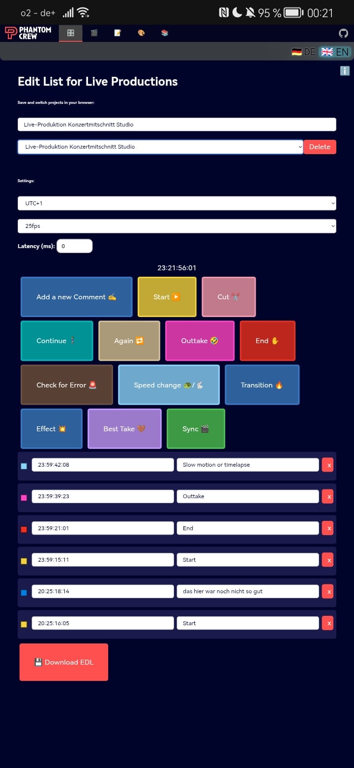 EDL Tool